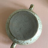 Stoneware sugar bowl