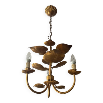 Water lily chandelier by Hans Kogl from the 70s
