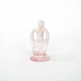 Abstract sculpture of a figure with a child, Danish design, 1980s, made in