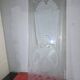 Art Deco engraved glass door panel