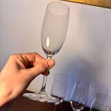 4 flûtes à champagne Baccarat modèle Perfection