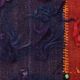 2x6 Red Blue Wool Vintage Runner Rug, 66x190Cm SK 240489