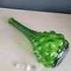 Vintage green Empoli carafe
