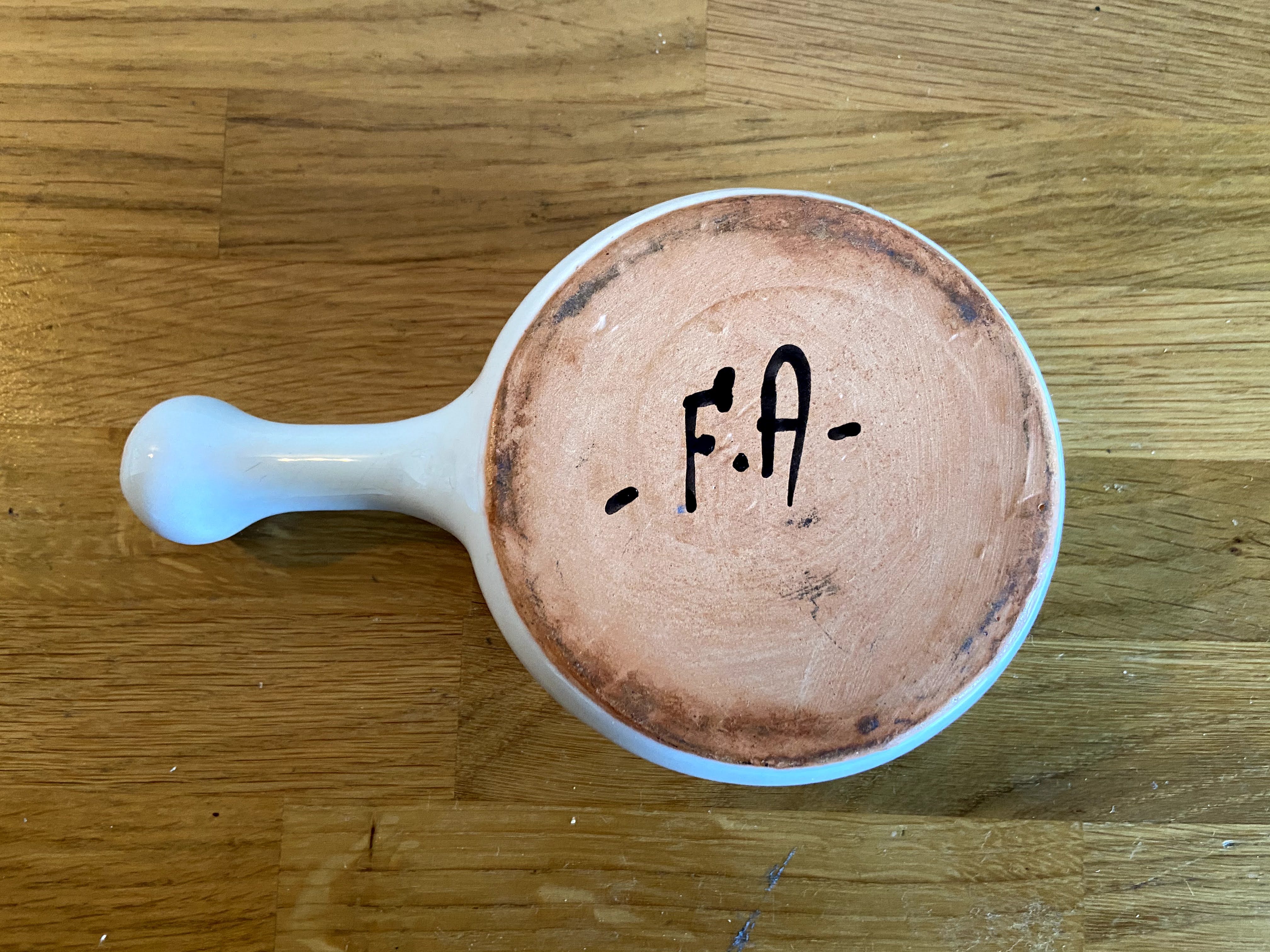 Provencal pottery ramequin