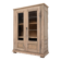 Vitrine en noyer à deux portes, 1880