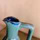 Pichet art déco bleu vert