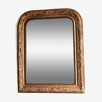 Antique gilded Louis Philippe mirror