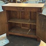 Antique pitch pine counter