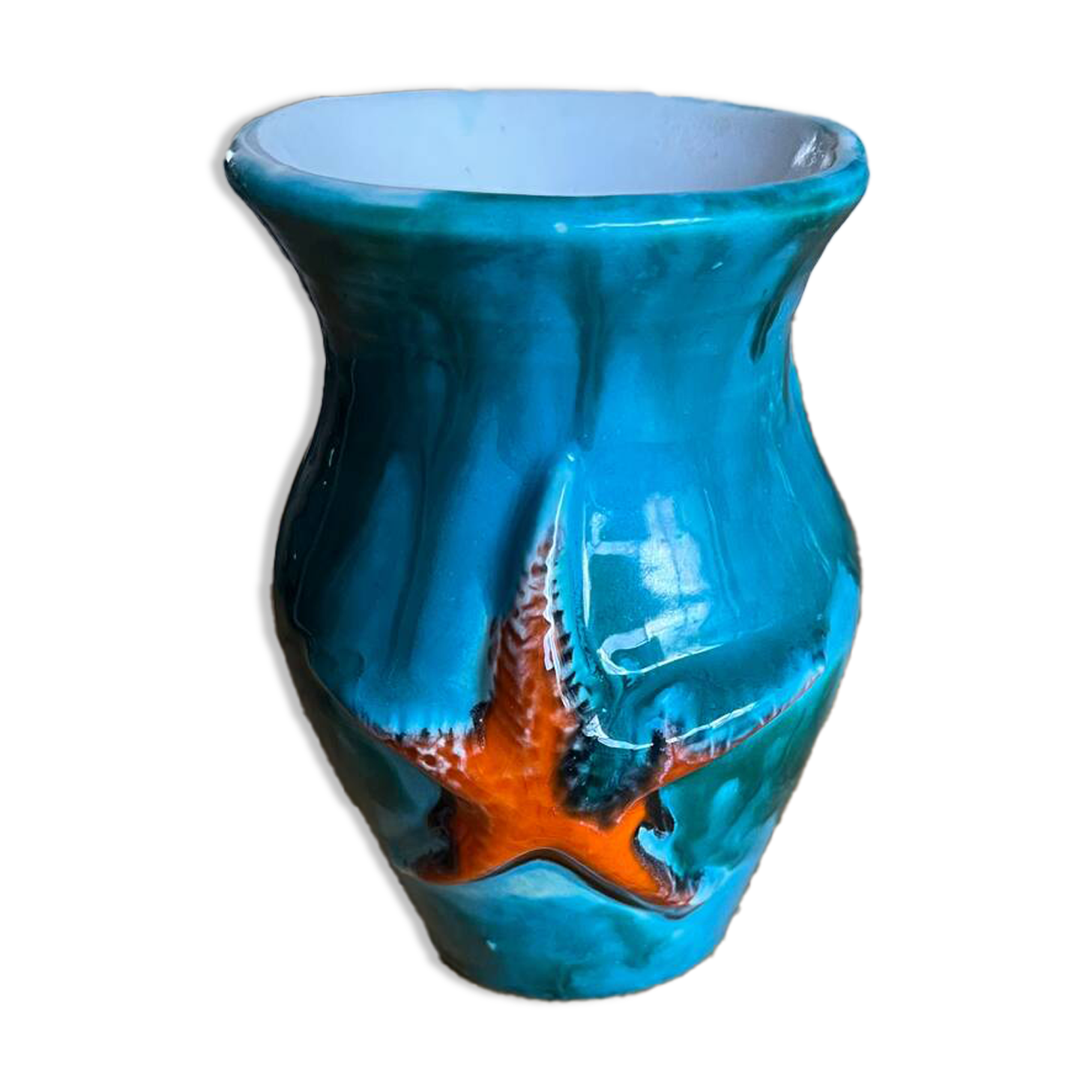 Blue vase