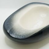 Mid century enameled ceramic ashtray