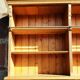 Pine bookcase (251 x 49 x height 288 cm)