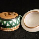 Bol couvert en faience de Robert Picault