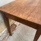Table de ferme en bois massif avec 1 tiroir