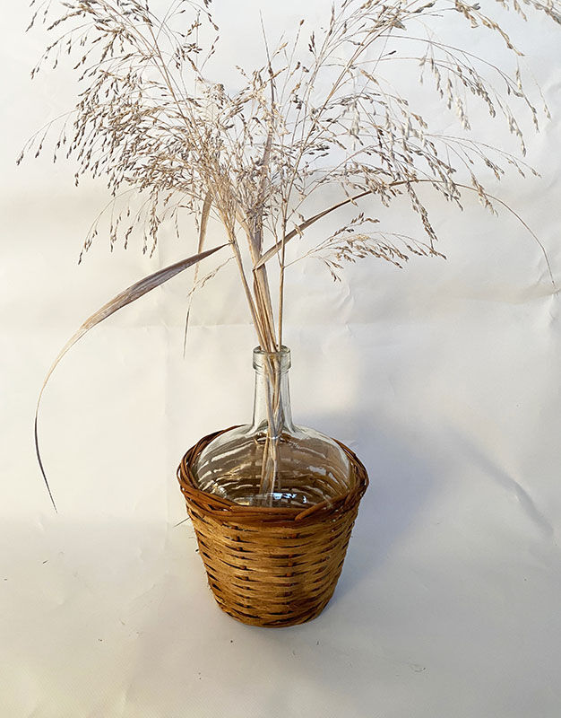 Rattan demijohn