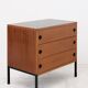 Commode à triroirs mid century design Français ARP Minvielle