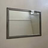 Chromed metal mirror from the 70s
