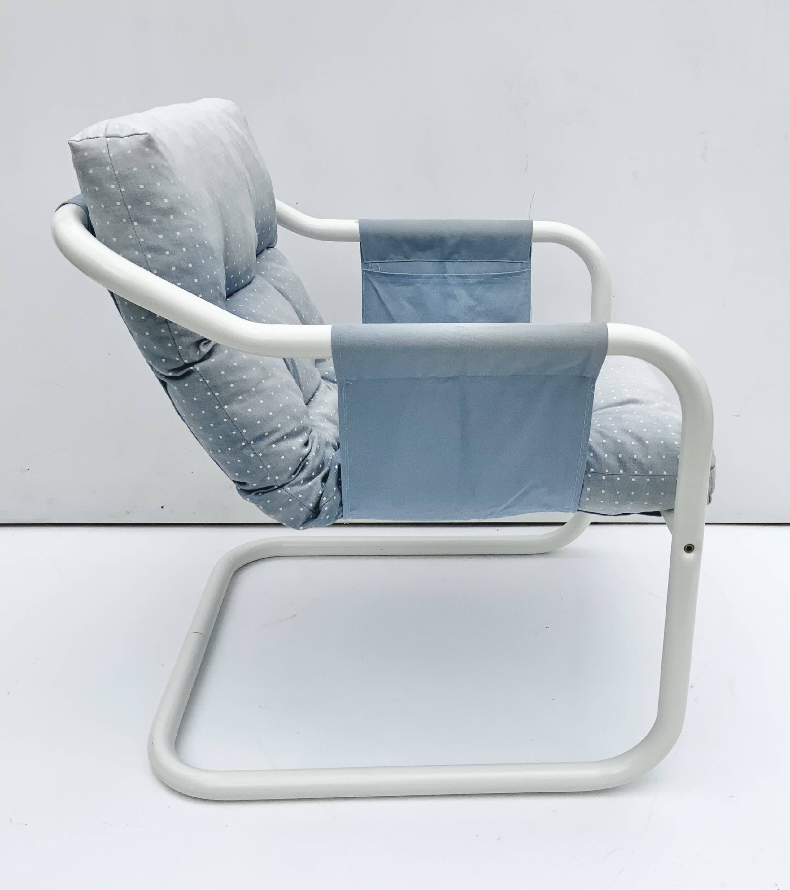 Vintage Tubular Mio Armchair 1970s