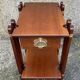 Bedside table, end table, wood, vintage, 80s