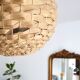 Braided palm ball suspension