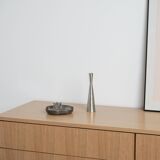 Metal platter, Italian design, 1960s, manufactured by Silea