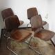Ensemble de 4 chaises Kusch+Co Flötotto, années 1960.