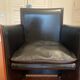Mario Bellini - pair of BREAK 401 leather armchairs for CASSINA