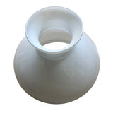 Abat day in white opaline