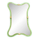 Miroir en verre de Murano italien contemporain en vert vieilli par Simoeng