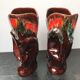 Paire de vase ancien Vallauris céramique multicolore + 2 anses vintage