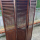 Exotic wood screen colonial style