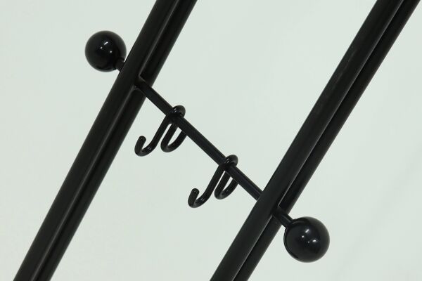 Porte-manteau post-moderne sur pied des années 1980