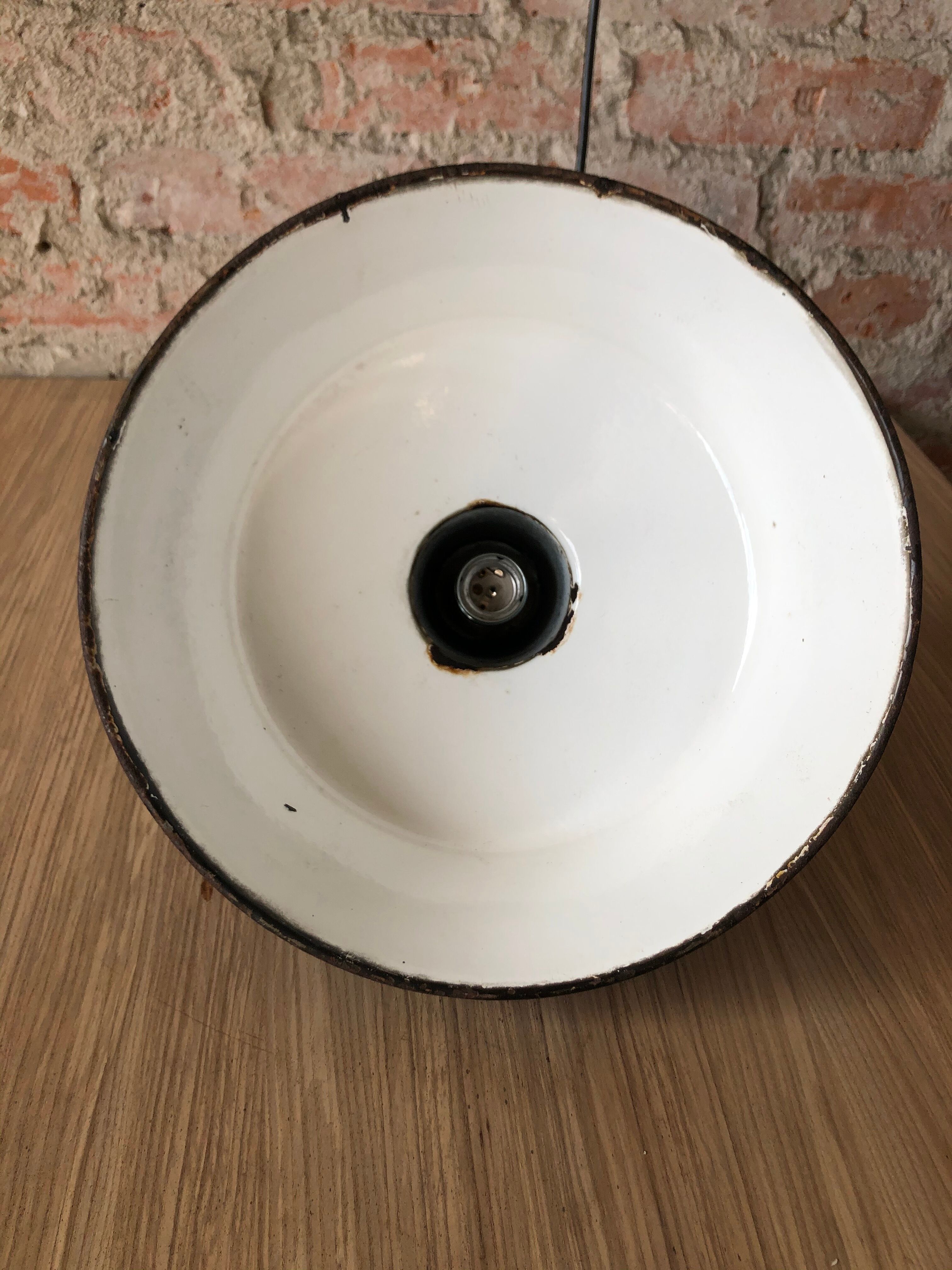 Industrial hanging lamp from Wikasy A23, 1960