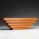 Sculptural Wooden Counter or Bar, Italy, 1970s