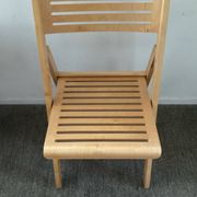 Chaise pliante vintage en hêtre 