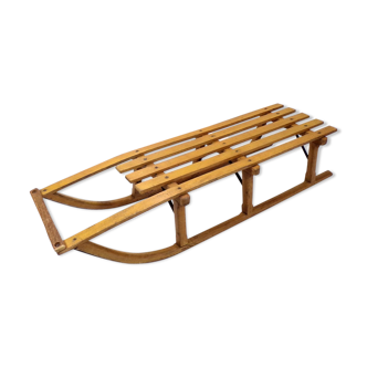 Old wooden sled