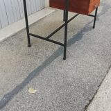 Vintage wood and metal desk