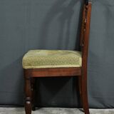 Pair of Mahogany Chairs, Restoration Period – 1st part of the 19th century
