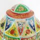 Ancient camel leather lamp and wooden base