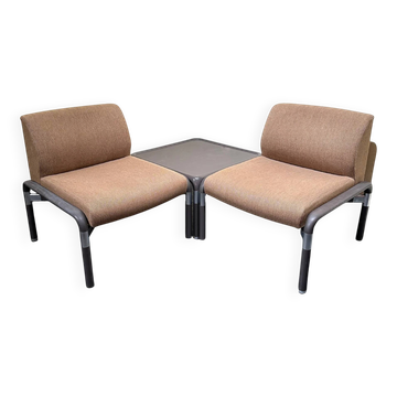 Wilkhahn 712/8 modular lounge set
