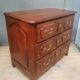 Louis XIV style commode in natural wood