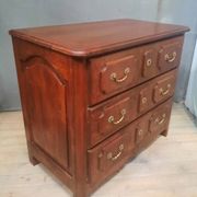 Louis XIV style commode in natural wood