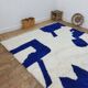 Tapis berbere de oued zem traditionnelle taille 150 x 250 cm