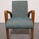 Pair of free span bridges armchairs from the 50s