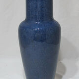 Large powdery blue porcelain vase