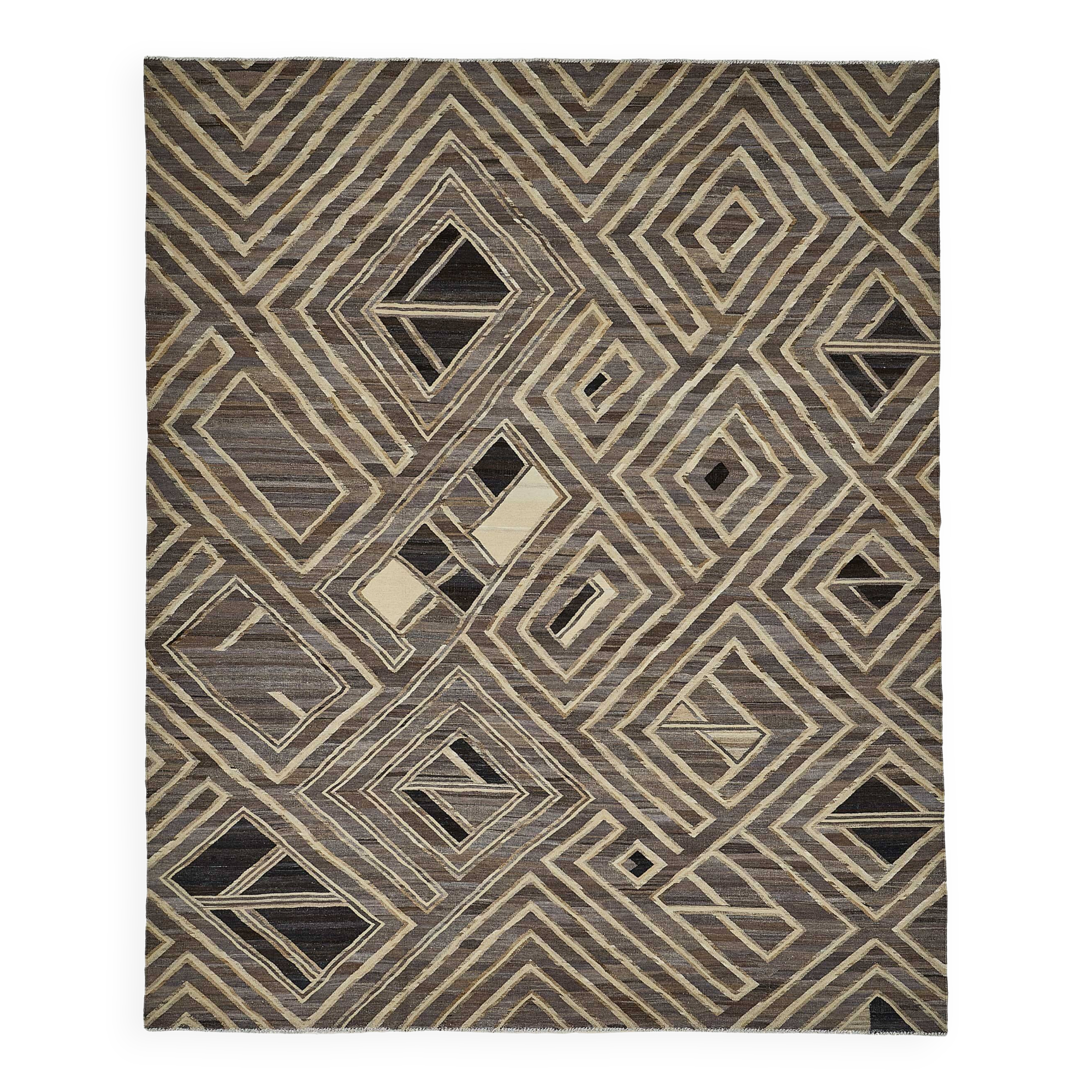Contemporary Tribal Decorative Kilim 296 cm x 362 cm
