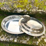 Duck Serving Platter – Vintage French EPNS Silver Plated Game Dish