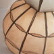 Mother-of-pearl and brass pendant lamp from the 60s and 70s