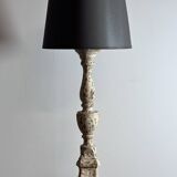 Lampe en bois patiné Shabby chic