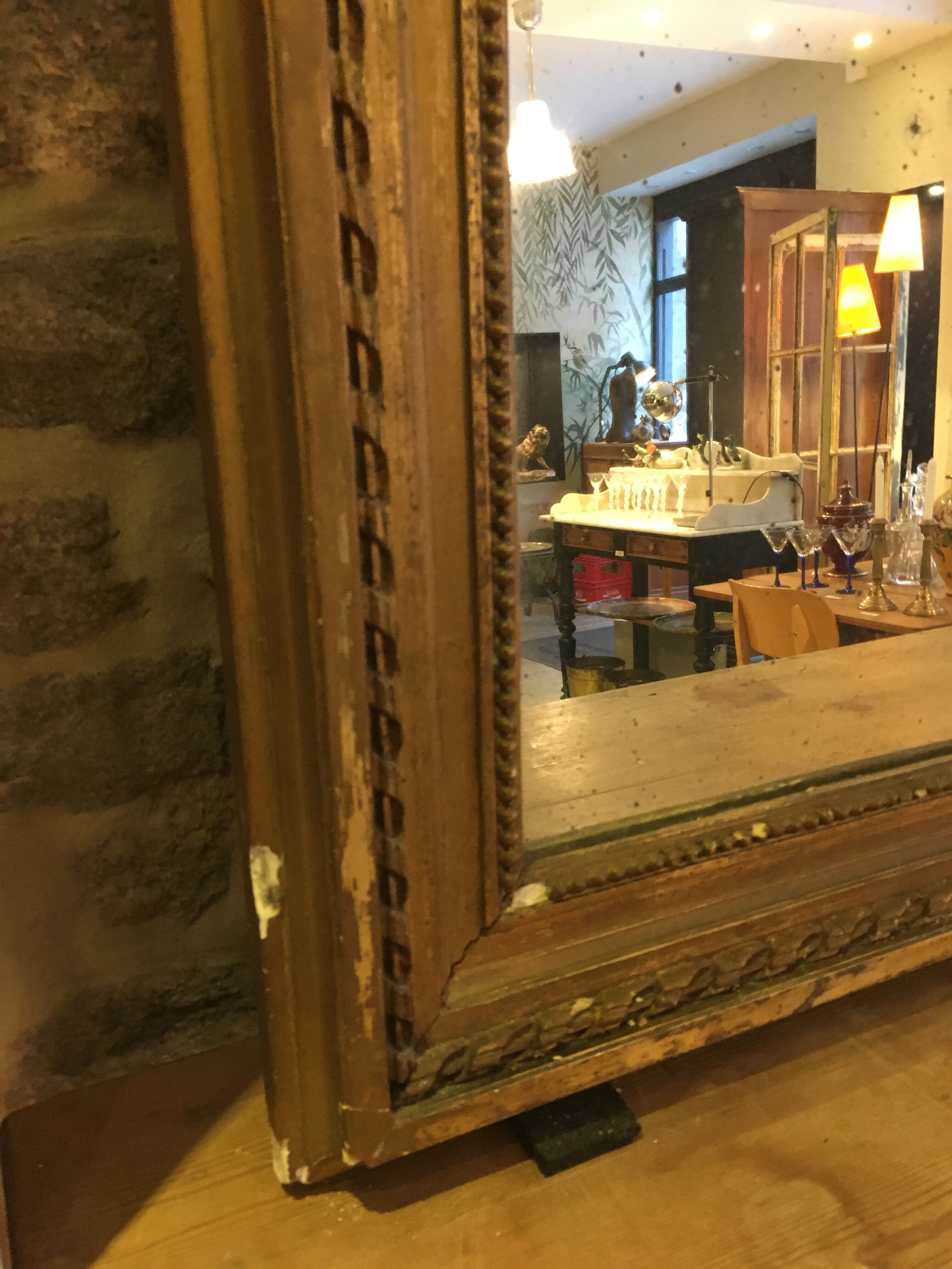 Old mirror Louis XVI style