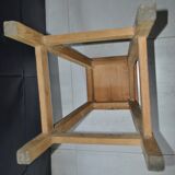 Rustic tabouret made in Périgord